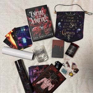 Obsidian Moon Crate Jay Kristoff Box